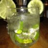 Clear Baby Head Cup with lime wedges for ears