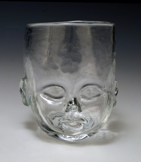 Clear Baby Head Cup