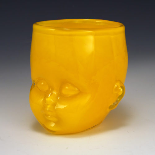 Baby Head Cup Yellow