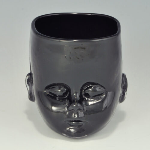 Baby Head Cup Black