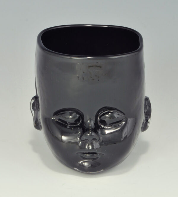 Baby Head Cup Black