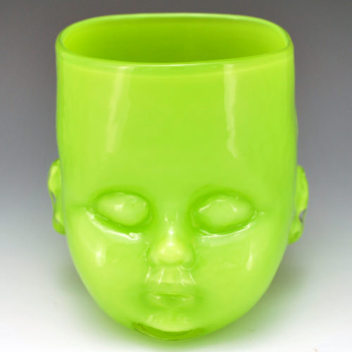 Baby Head Cup Green