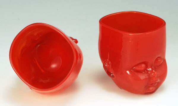 Baby Head Cup Red - Image 2