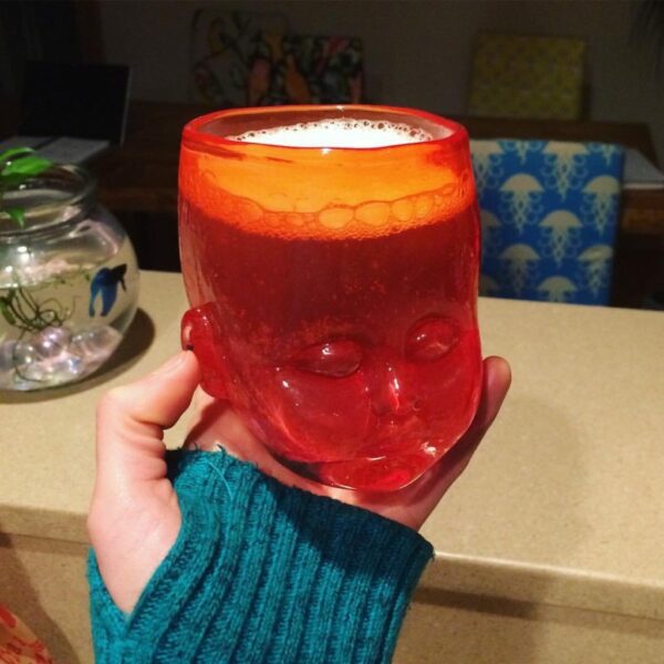 Baby Head Cup Red - Image 6
