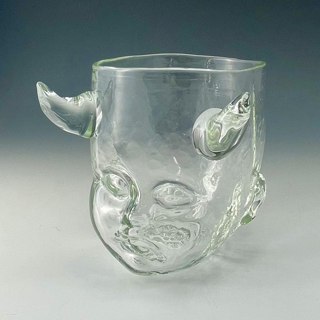 Crystal Devil Baby Head Cup