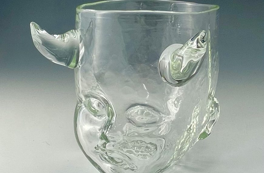 Crystal Devil Baby Head Cup