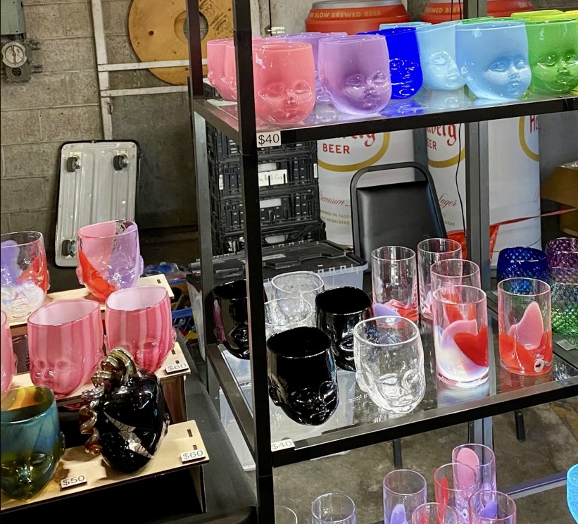 Baby head Cup Display