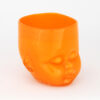 Orange Glass Baby Head Cup by Oliver Doriss